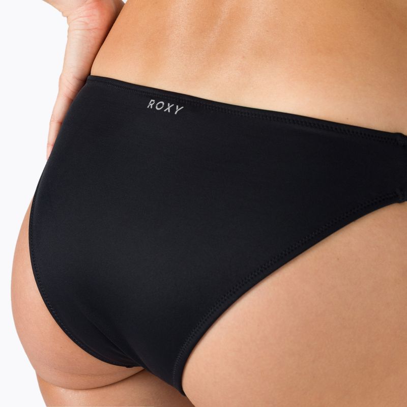 Swimsuit bottoms ROXY Active Sporty 2021 anthracite/floral flow 4
