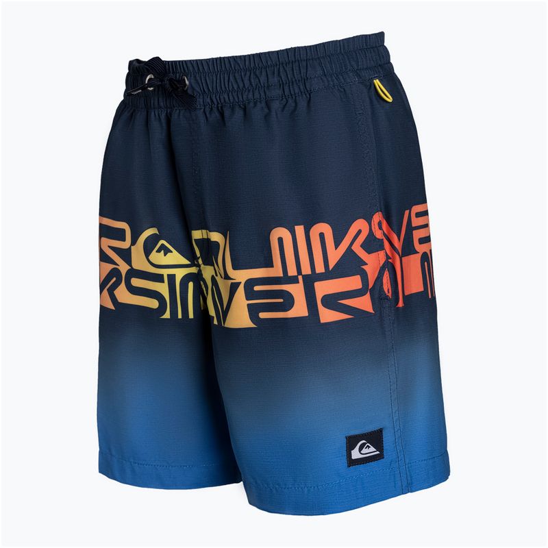 Quiksilver children's swim shorts Word block 14" navy blue EQBJV03403-BYJ6 3