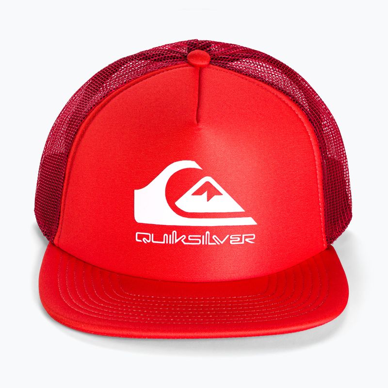 Men's baseball cap Quiksilver Foamslayer cherry tomato 4