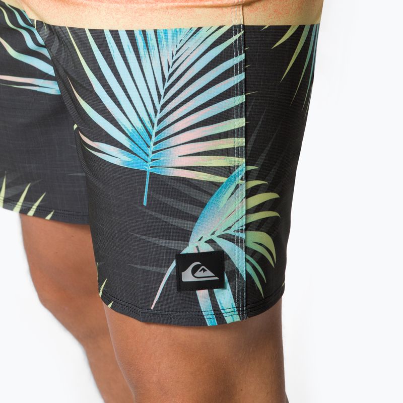 Quiksilver men's Surfsilk Panel 18" swim shorts colour EQYBS04658-KTA6 4