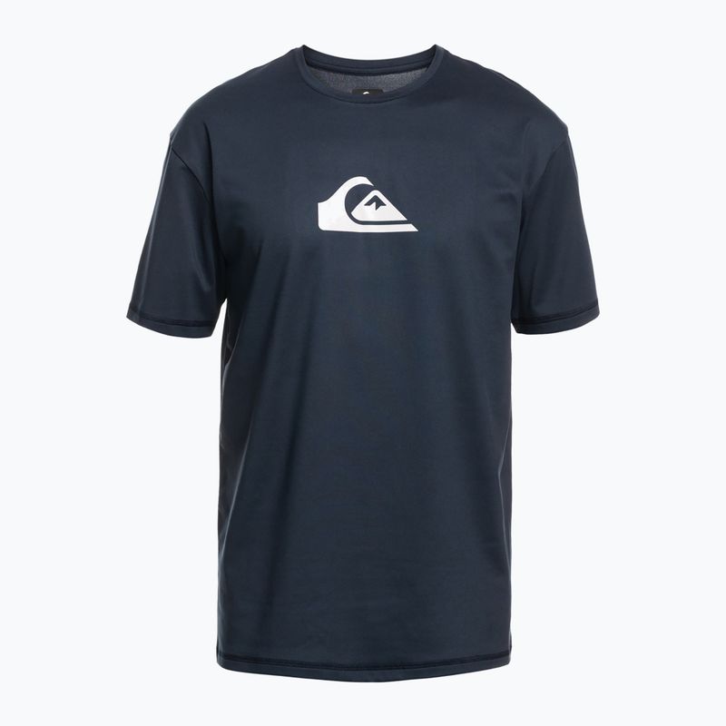 Quiksilver Solid Streak men's UPF 50+ t-shirt navy blue EQYWR03386-BYJ0