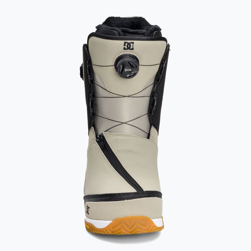 Men's snowboard boots DC Transcend off white/gum 3