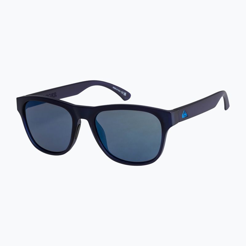 Men's Quiksilver Tagger navy flash blue sunglasses 5