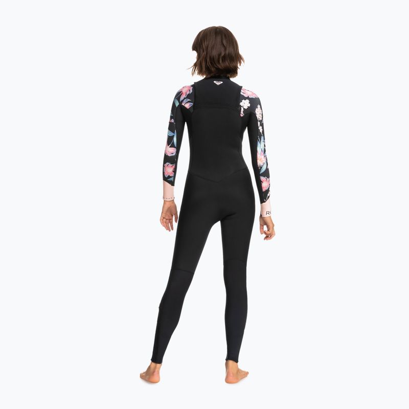 Women's wetsuit ROXY 4/3 Swell Series FZ GBS 2021 anthracite paradise found s 7