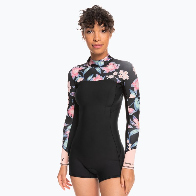 Women's ROXY 2.0 Swell Series BZ Qlock anthracite paradise found s wetsuit