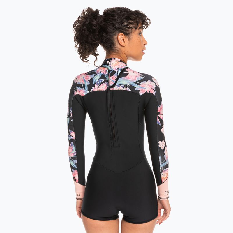 Women's ROXY 2.0 Swell Series BZ Qlock anthracite paradise found s wetsuit 3
