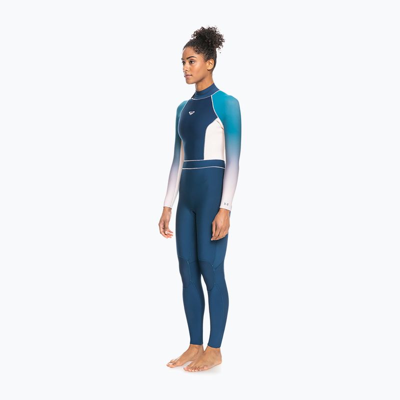 Women's wetsuit ROXY 3/2 ROXY Rise BZ GBS 2021 iodine blue 8