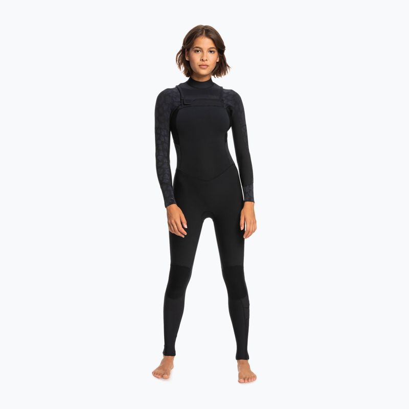 Women's wetsuit ROXY 4/3 Swell Series FZ GBS 2021 black 6