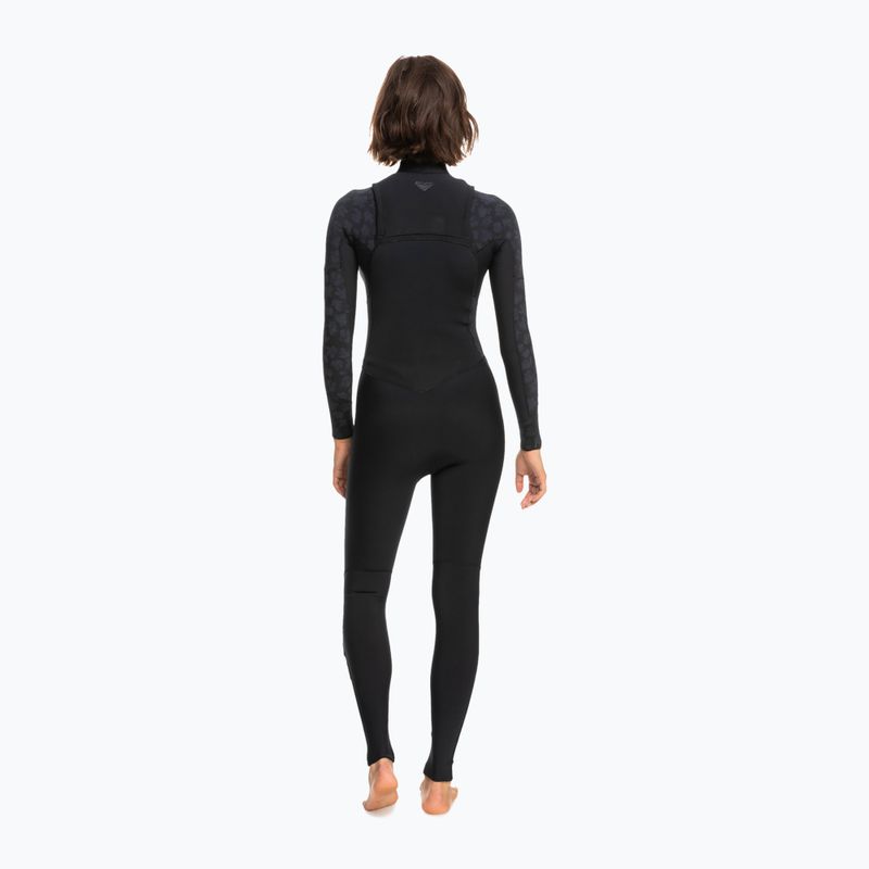 Women's wetsuit ROXY 4/3 Swell Series FZ GBS 2021 black 7