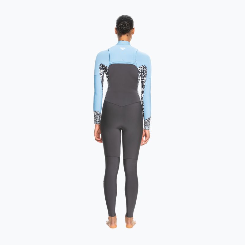 Women's wetsuit ROXY 4/3 Swell Series FZ GBS 2021 jet/boy blue 3