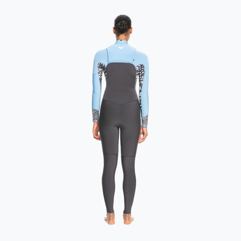 Women's wetsuit ROXY 5/4/3 Swell Series FZ GBS 2021 jet/boy blue 2