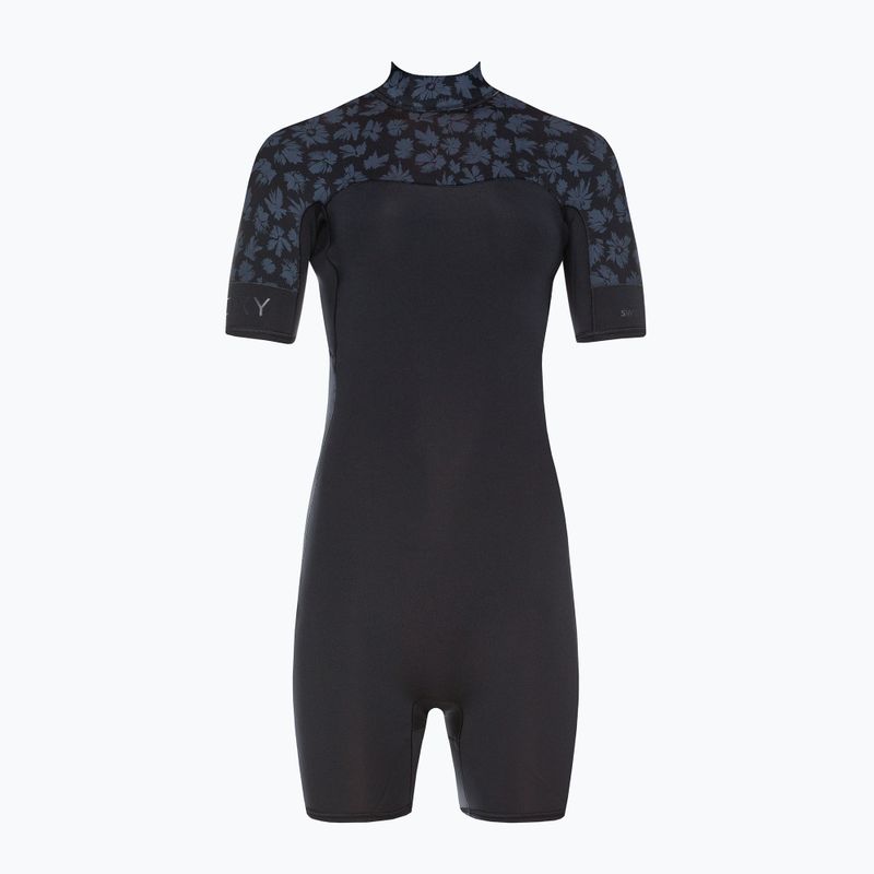 Women's wetsuit ROXY 2.0 Swell Series SS BZ QLCK 2021 black 2