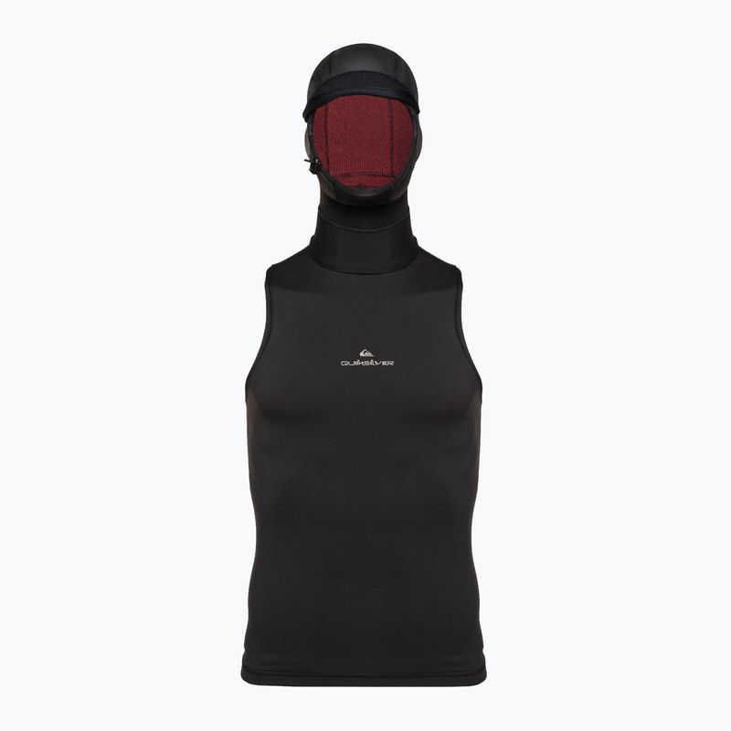 Quiksilver Marathon Sessions 2 mm men's neoprene hooded T-shirt black EQYW003005