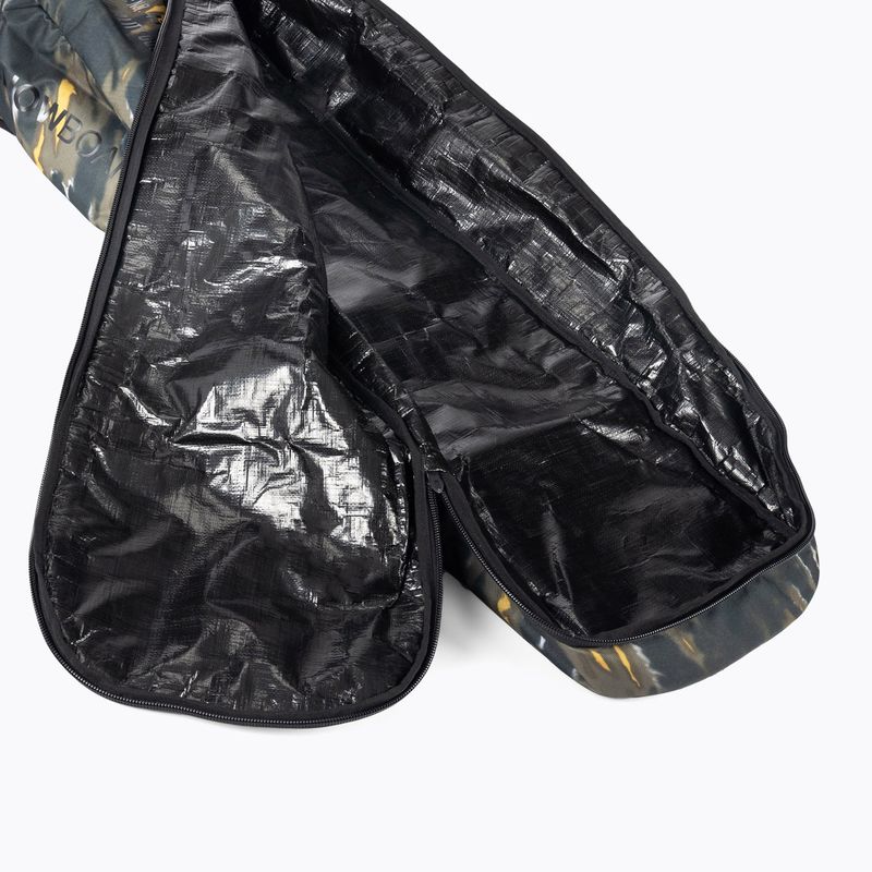 Snowboard cover DC Layover Sleeve Bag angled tie dye ivy green 5