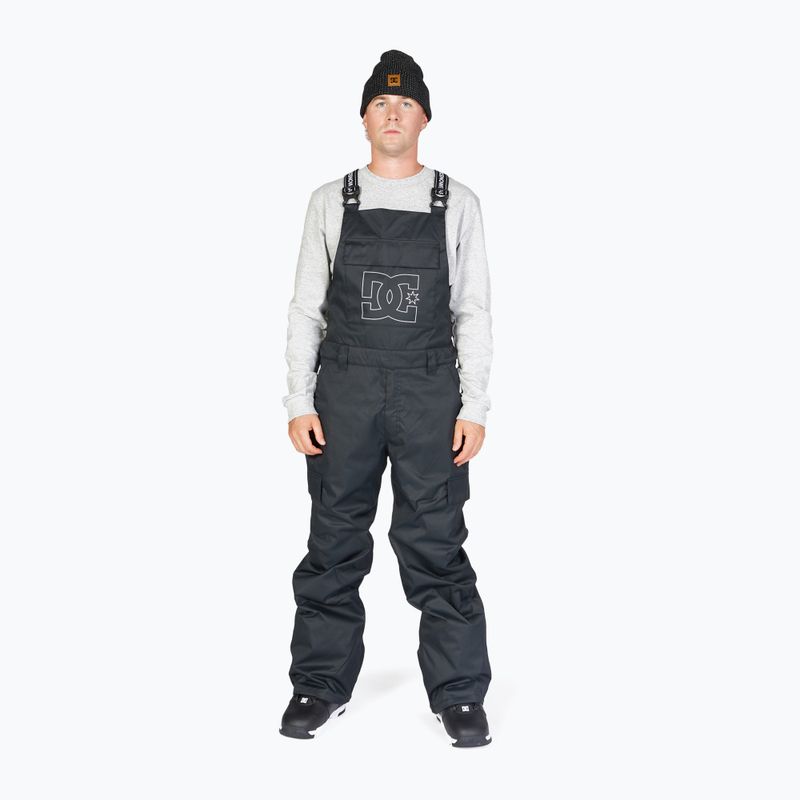 Men's snowboard trousers DC Docile black