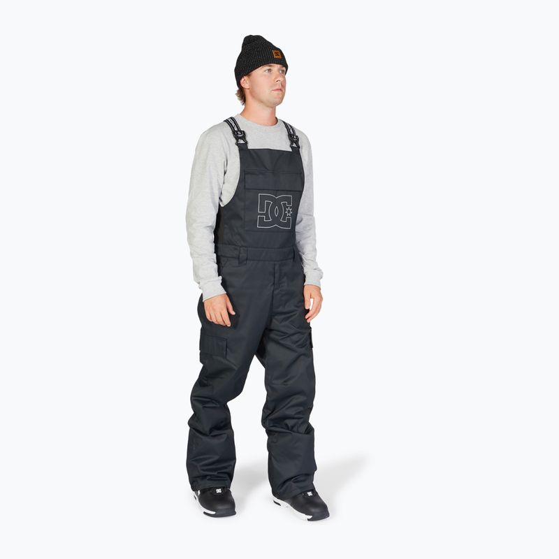Men's snowboard trousers DC Docile black 3