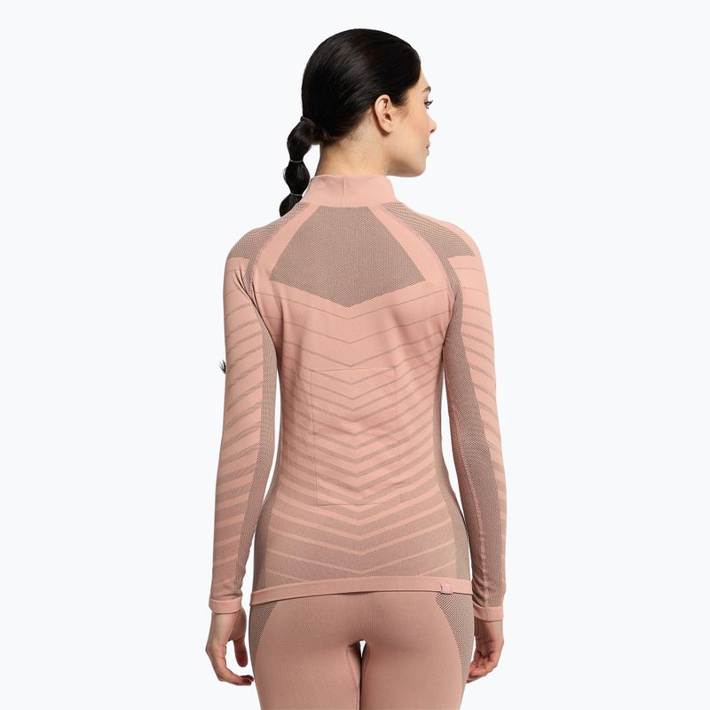 Women's thermal base layer sweatshirt ROXY Base Layer Top Warmlink gray violet 4