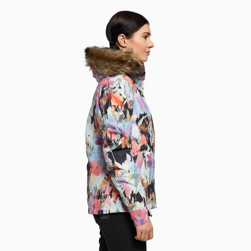 Women's snowboard jacket ROXY Jet Ski 2021 true black tenderness 3