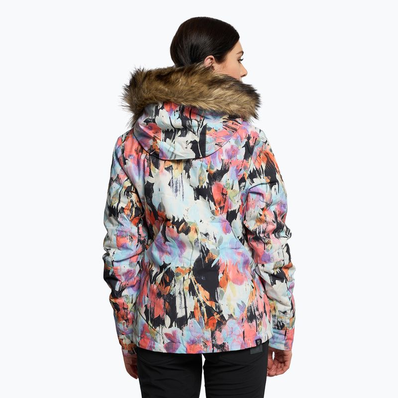 Women's snowboard jacket ROXY Jet Ski 2021 true black tenderness 4
