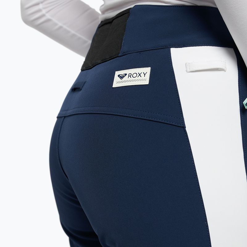 Women's snowboard trousers ROXY Peak Chic 2021 medieval blue 6