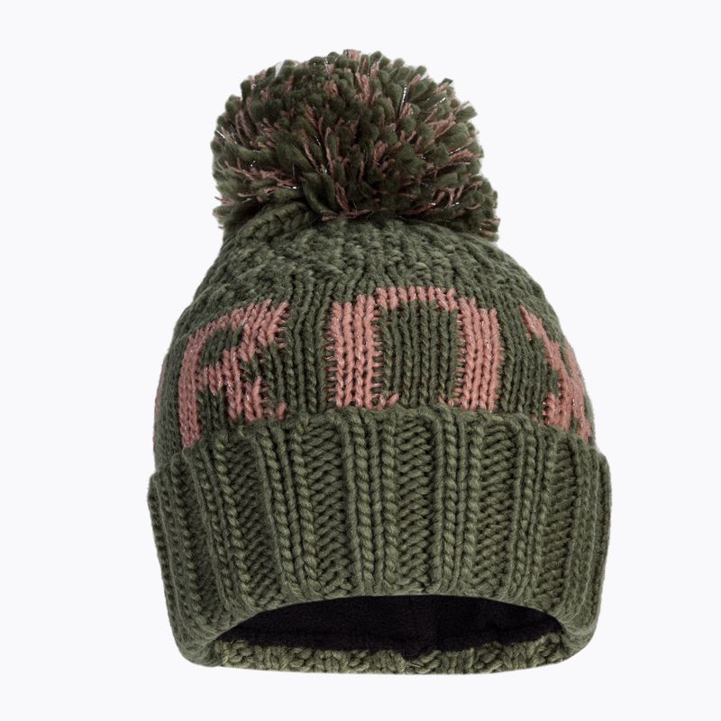 Children's winter hat ROXY Tonic 2021 deep lichen green 2