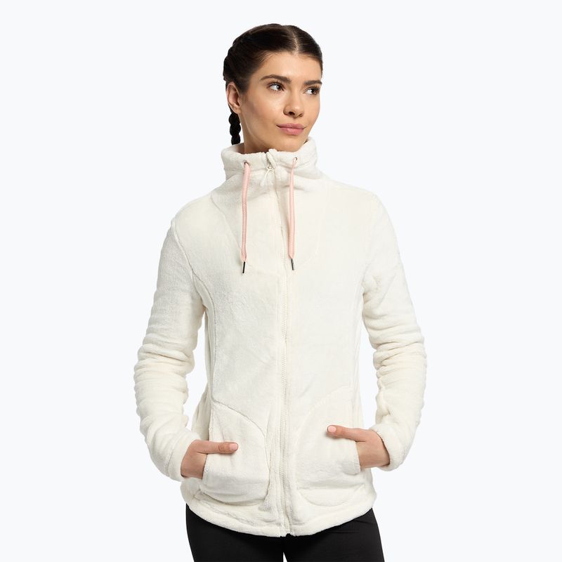 Women's snowboard sweatshirt ROXY Tundra Fleece 2021 egret