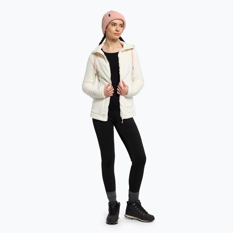 Women's snowboard sweatshirt ROXY Tundra Fleece 2021 egret 2