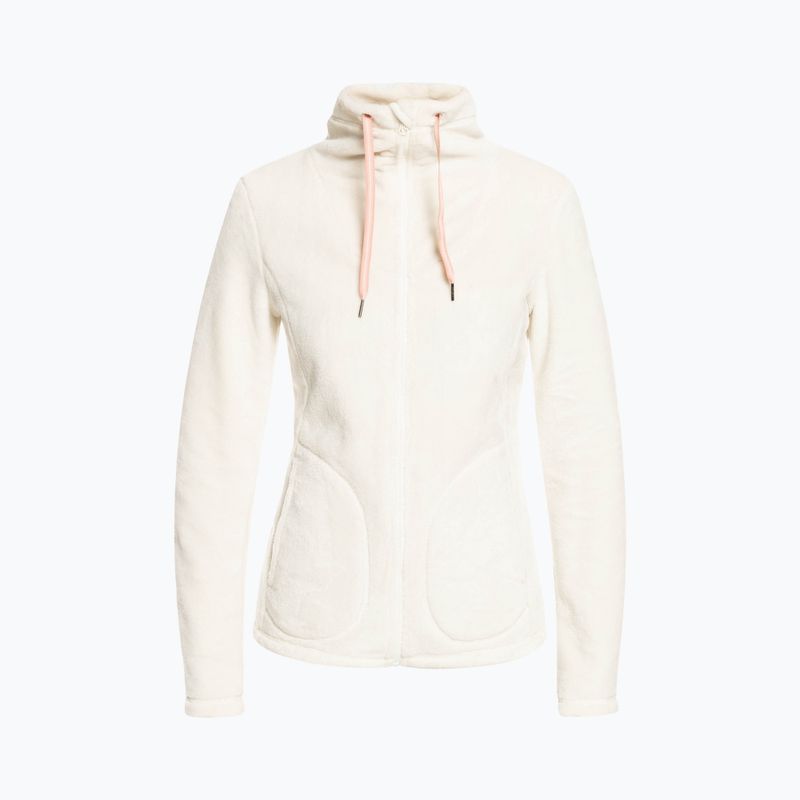 Women's snowboard sweatshirt ROXY Tundra Fleece 2021 egret 9