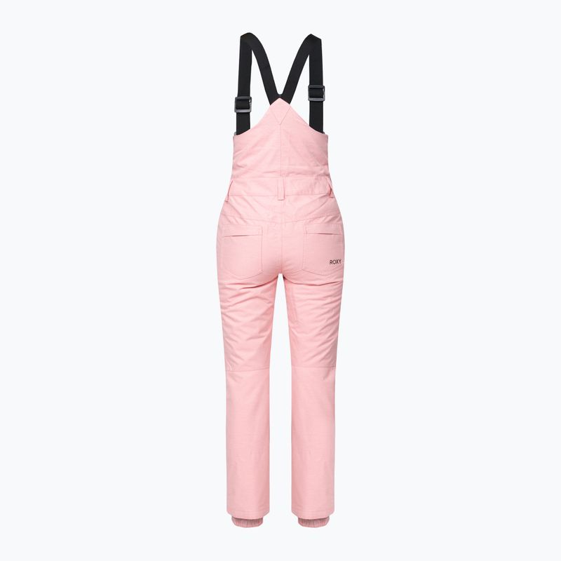 Children's snowboard trousers ROXY Non Stop Bib 2021 mellow rose 2