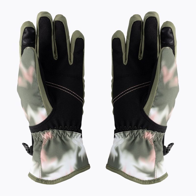 Women's snowboard gloves ROXY Jetty 2021 deep lichen green nimal 3
