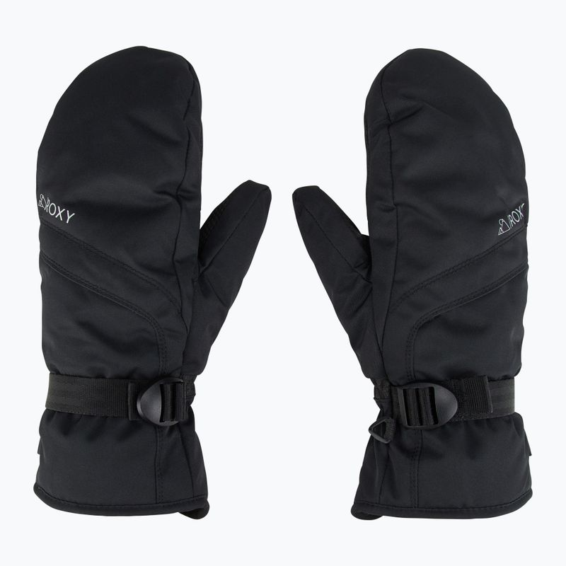 Women's snowboard gloves ROXY Gore Tex Fizz Mitt true black 2