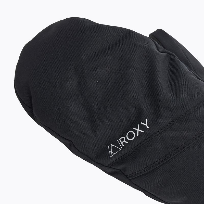 Women's snowboard gloves ROXY Gore Tex Fizz Mitt true black 4