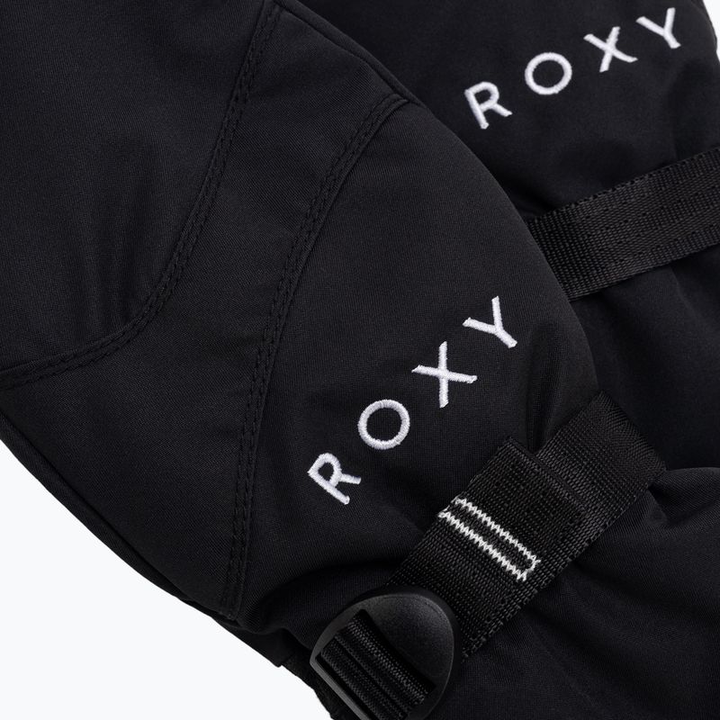 Women's snowboard gloves ROXY Jetty Solid Mitt 2021 black 4