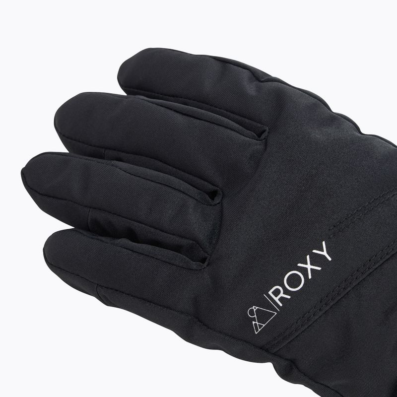 Women's snowboard gloves ROXY Gore Tex Fizz true black 4