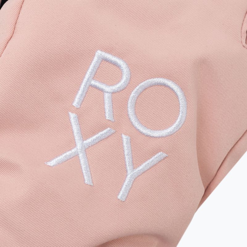 Children's snowboard gloves ROXY Freshfields 2021 mellow rose 4