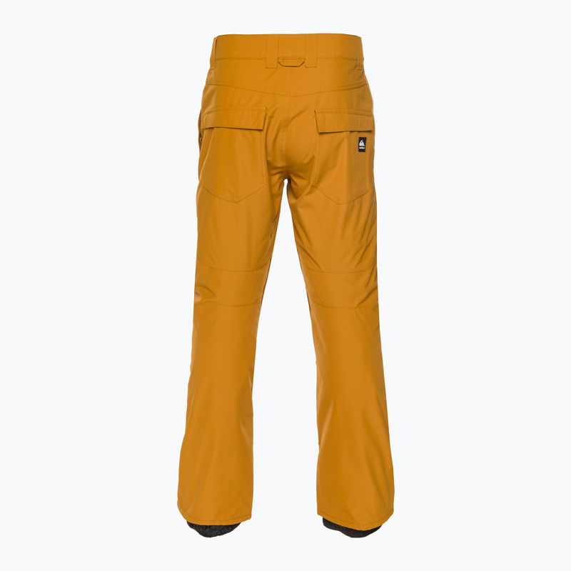 Quiksilver Estate yellow men's snowboard trousers EQYTP03146 2