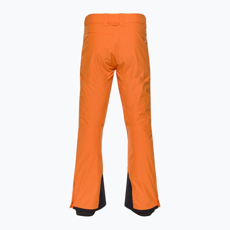 Men's Quiksilver Boundry orange snowboard trousers EQYTP03144 2