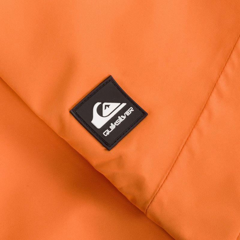 Men's Quiksilver Boundry orange snowboard trousers EQYTP03144 4