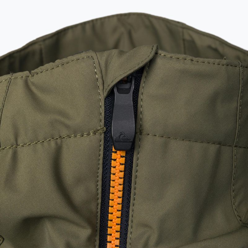 Quiksilver Side Hit children's snowboard jacket green-blue EQBTJ03158 4