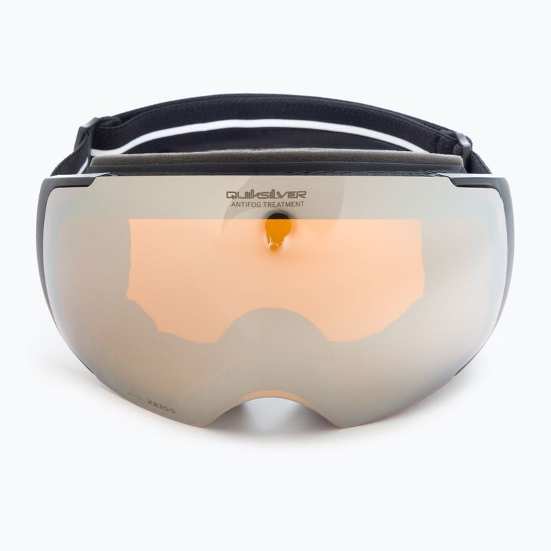 Quiksilver Greenwood S3 black / clux mi silver snowboard goggles 3