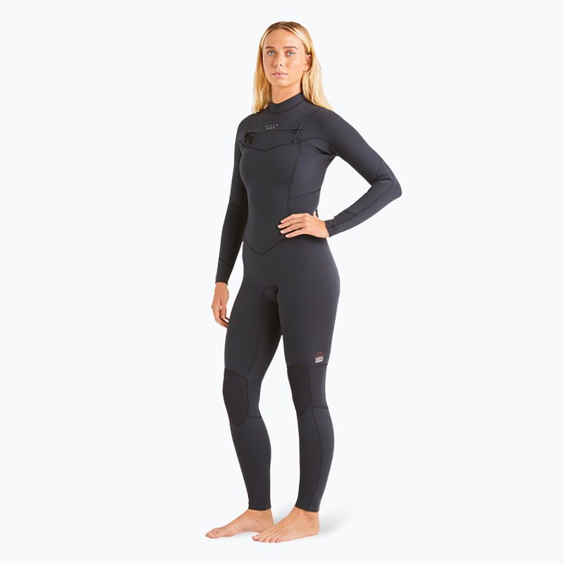 Women's Billabong 4/3mm Salty Dayz Full black wetsuit 2