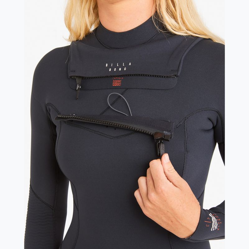 Women's Billabong 4/3mm Salty Dayz Full black wetsuit 6