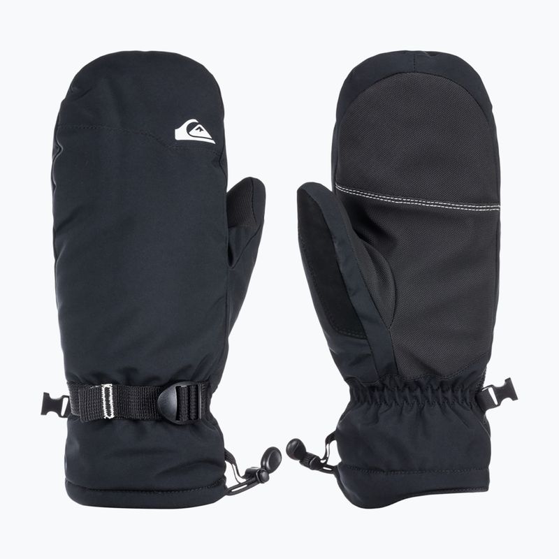 Men's Quiksilver Mission Mitt snowboard glove true black 7