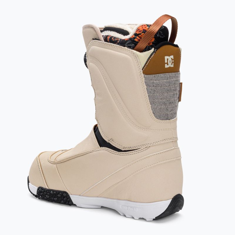 Women's snowboard boots DC Mora sand dollar 2