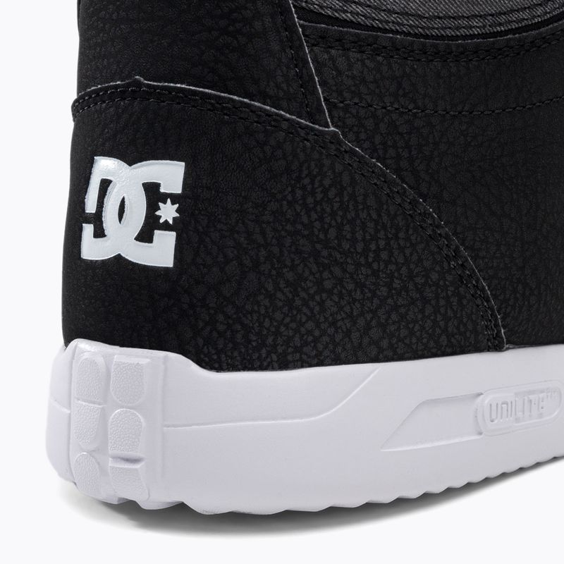 Women's snowboard boots DC Lotus black/black/white 9