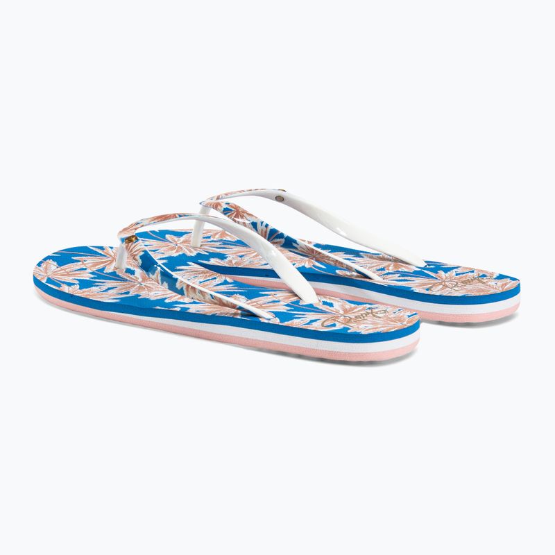 Women's flip flops ROXY Portofino III 2021 light blue 3