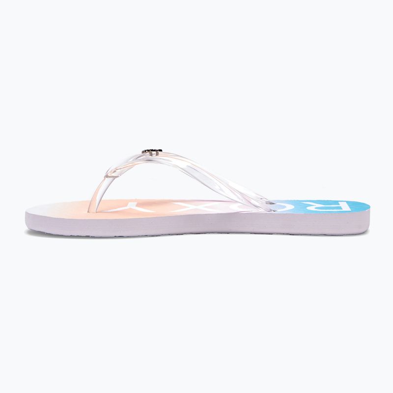 Women's flip flops ROXY Viva Jelly 2021 aquamarine 10