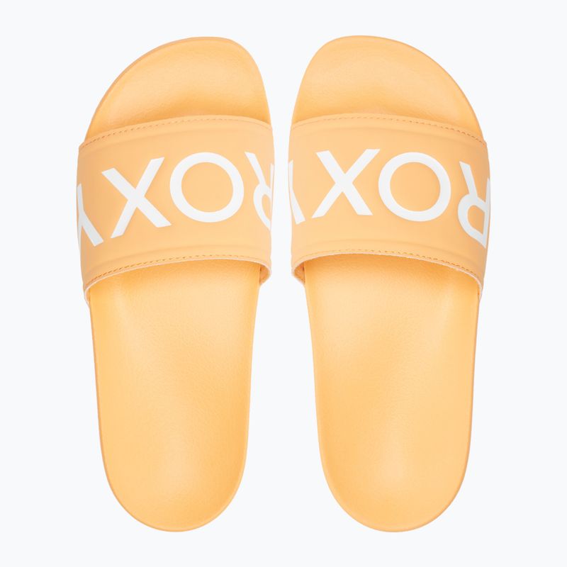 Women's flip-flops ROXY Slippy II 2021 classic orange 11