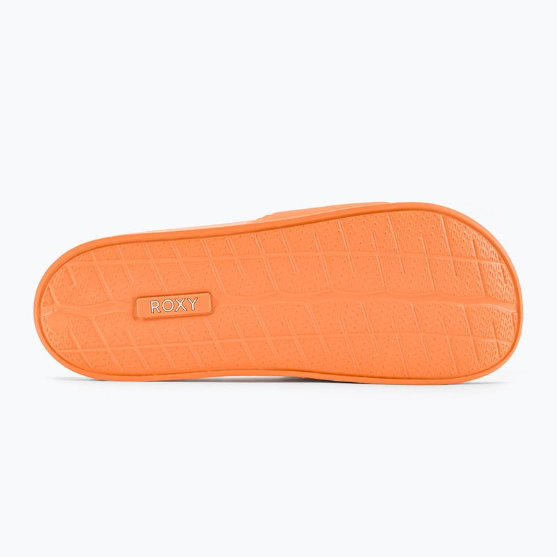 Women's flip-flops ROXY Slippy II 2021 classic orange 5