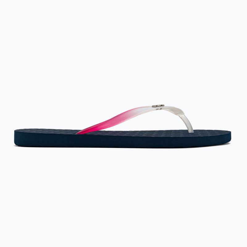 Women's flip flops ROXY Viva Gradient 2021 navy/ orange 2